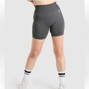 Gymshark Vital Seamless 2.0 Charcoal Marl Shorts